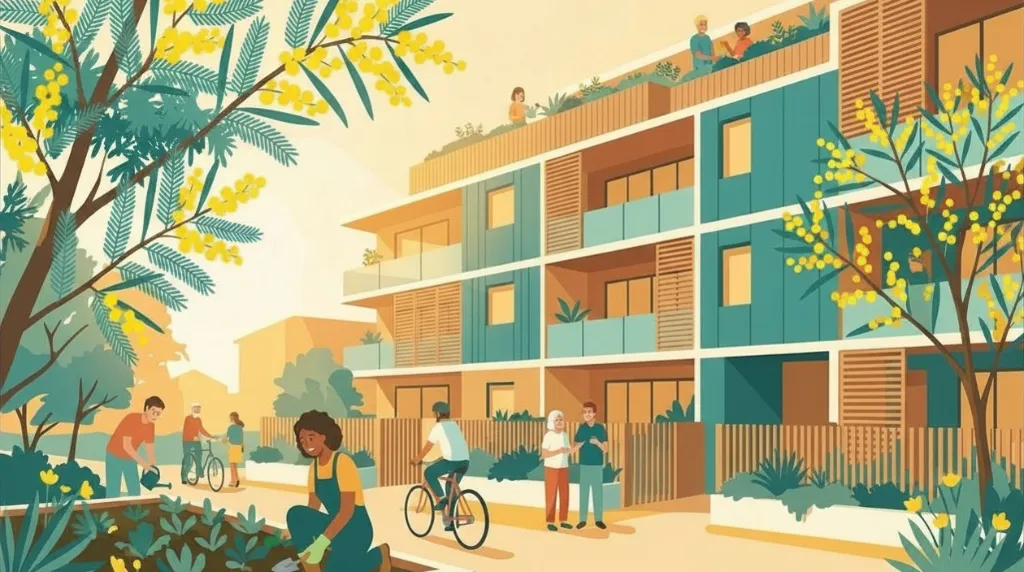 Modern Australian apartment building